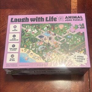 Animal Joke Puzzle - Multicolor